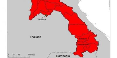 Kart Laos malyariya 
