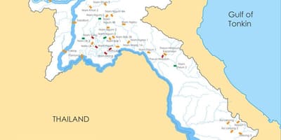 Kart çayının Laos 