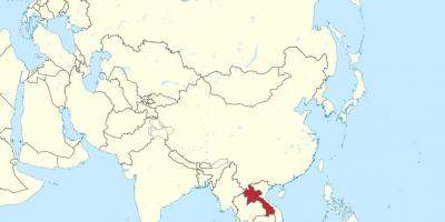 Kart Laos Asiya